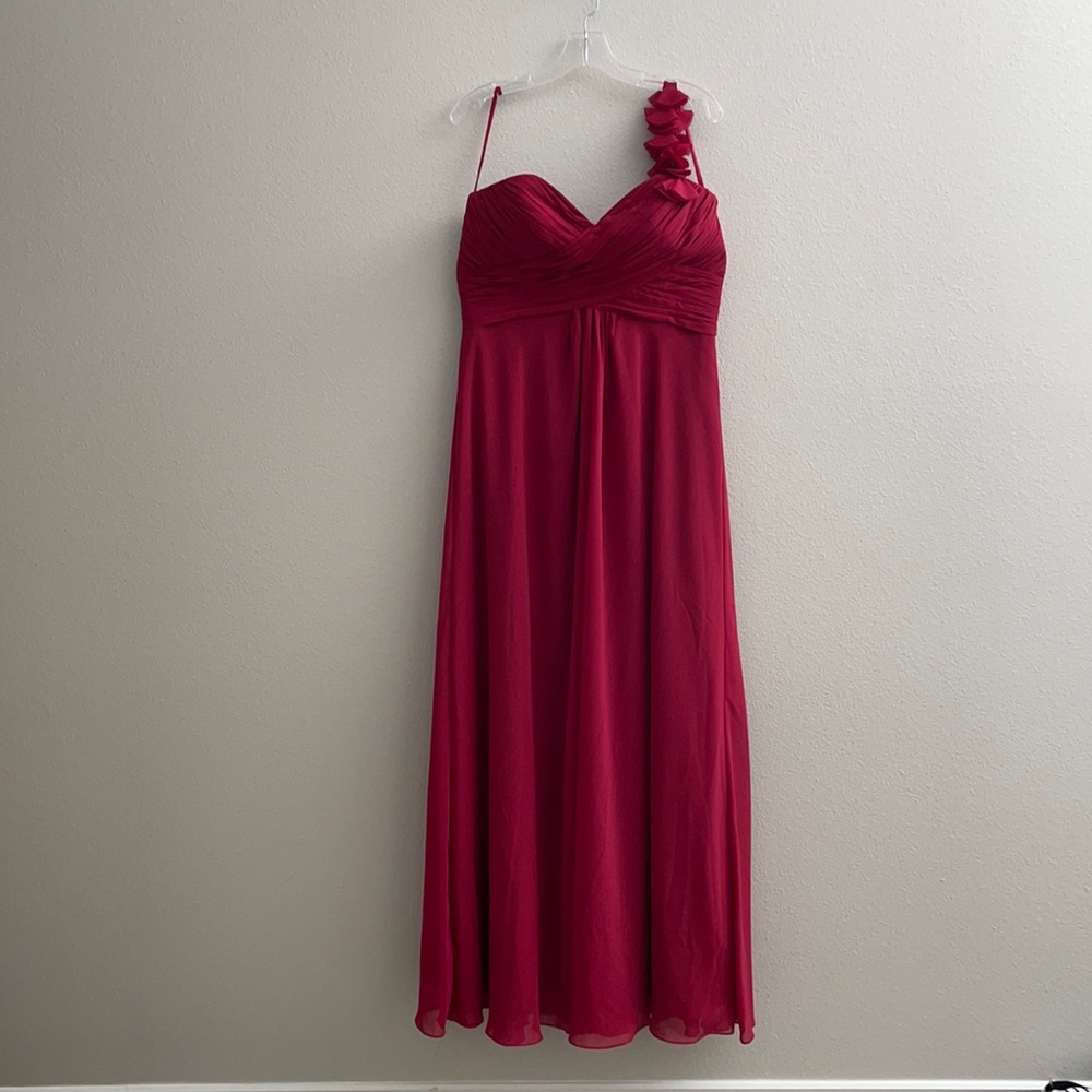 One Shoulder Bridesmaid Dress